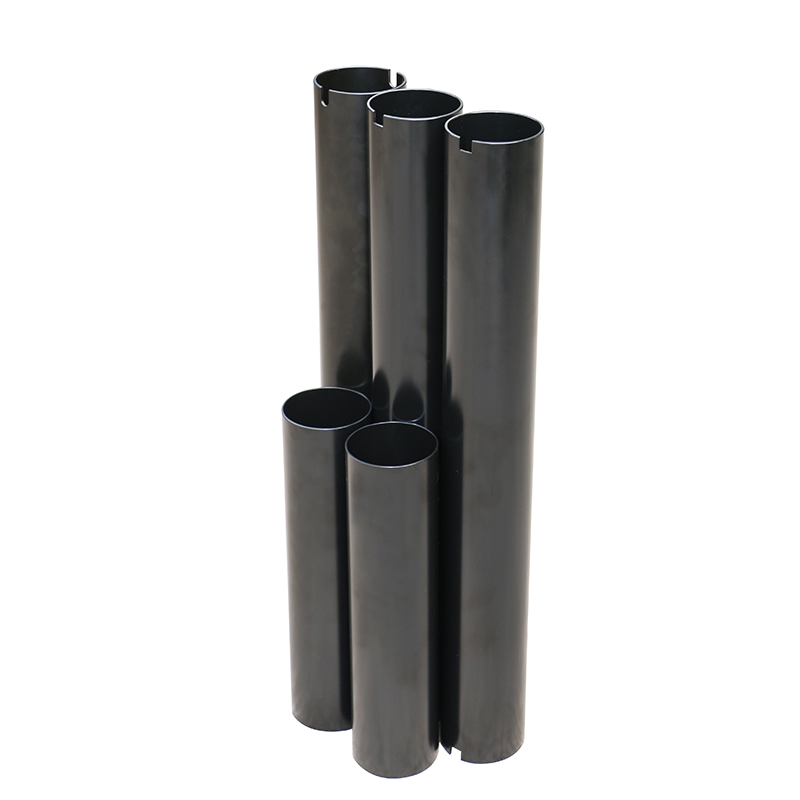 E-Coated Steel Pipe – Itim na Electro-Coating Finish, Anti-Corrosion Steel Tube
